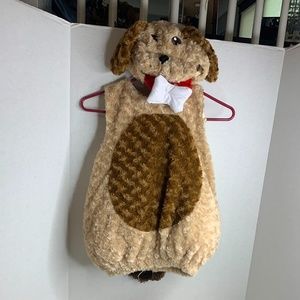 Underwraps Belly Babies Sz 4 6 Dog Costume Dress Up Puppy Furry Plush 100% Polye